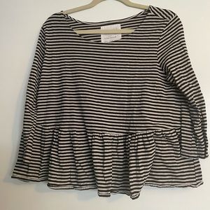 FP loose peplum top